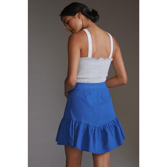 Anthropologie Maeve Flounce Mini Skirt - New - Size 4 - Picture 3 of 6